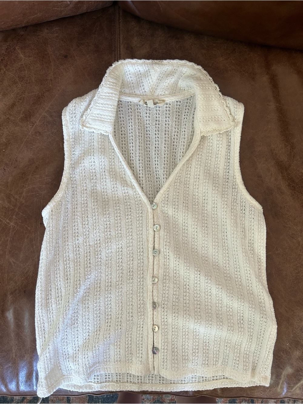 Madewell Knit V-Neck Sweater Vest